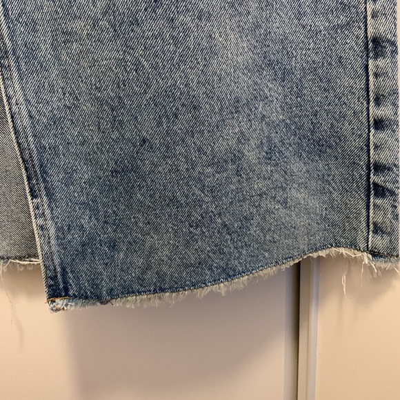 Pilcro ‘The Madi’ Front Slit Denim Skirt - Picture 7 of 7